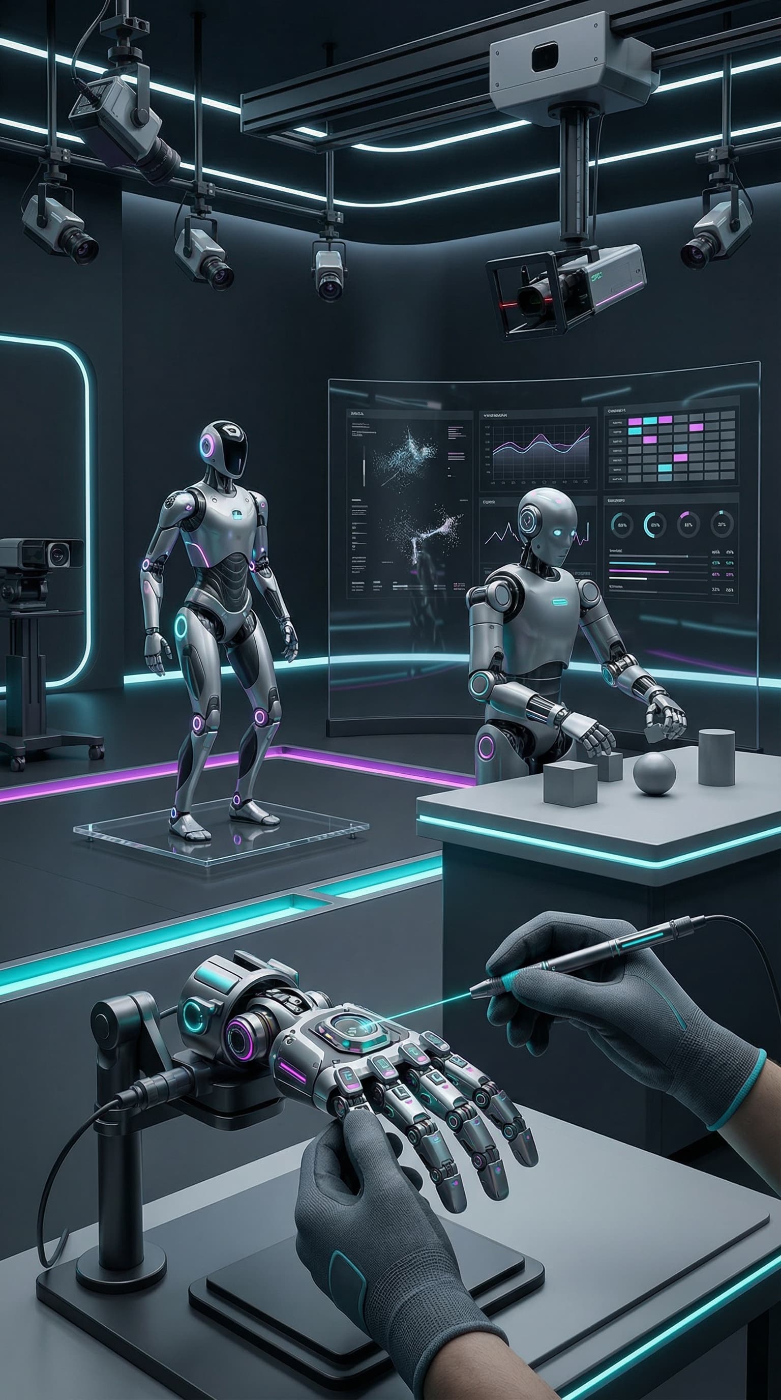 エンジニアとロボット