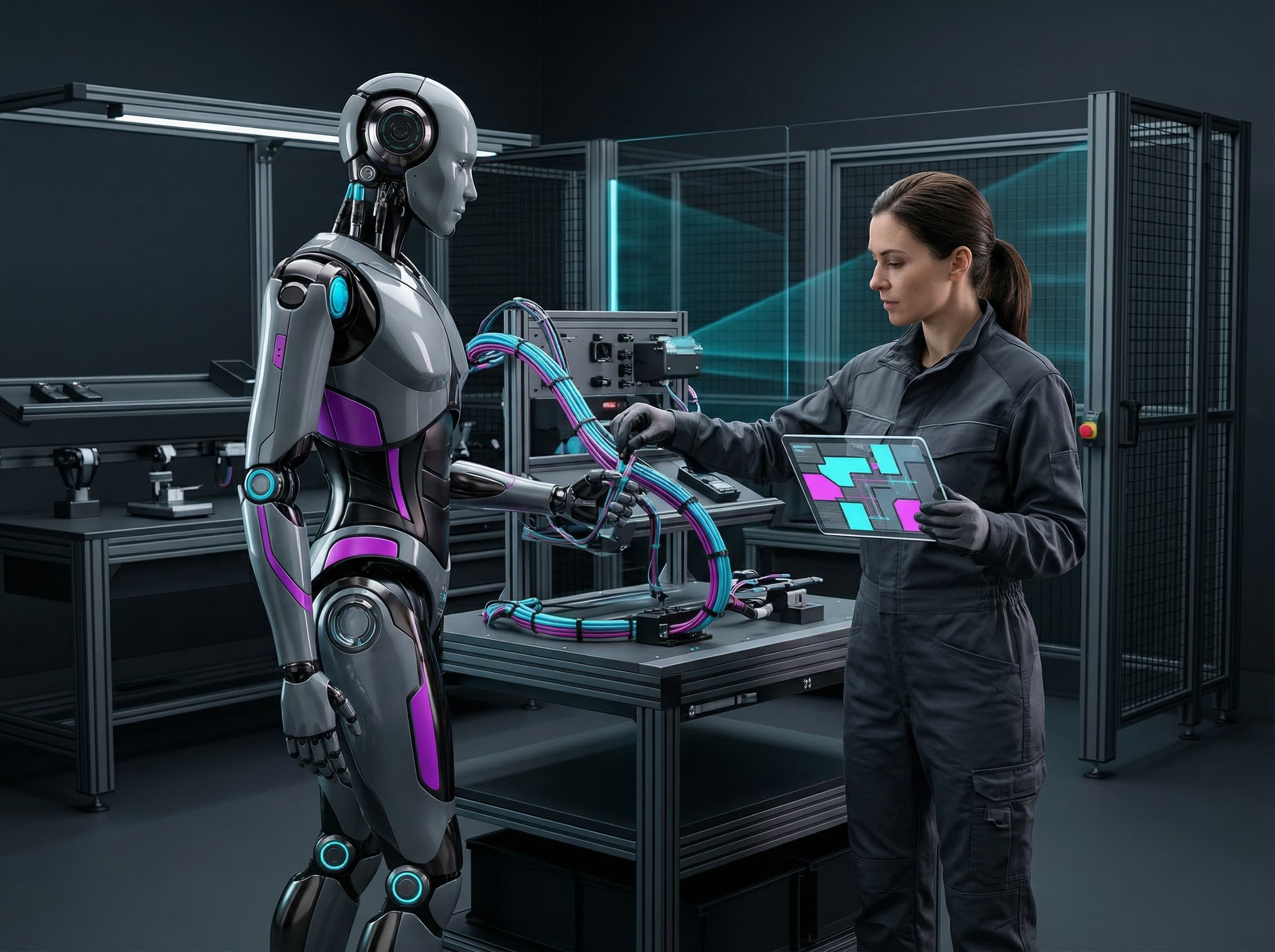 産業ロボット導入現場